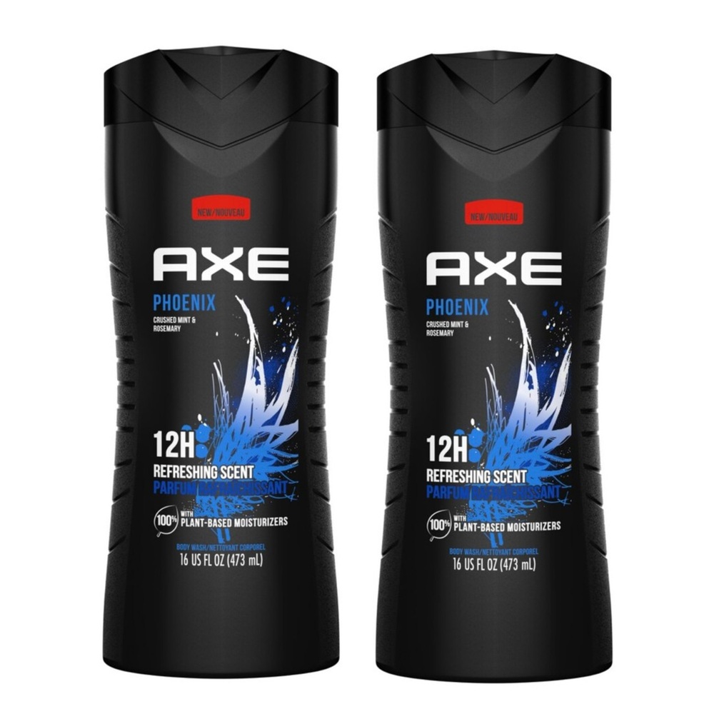 (Pack of 2) Axe Phoenix All Day Fresh Body Wash, 16 fl oz